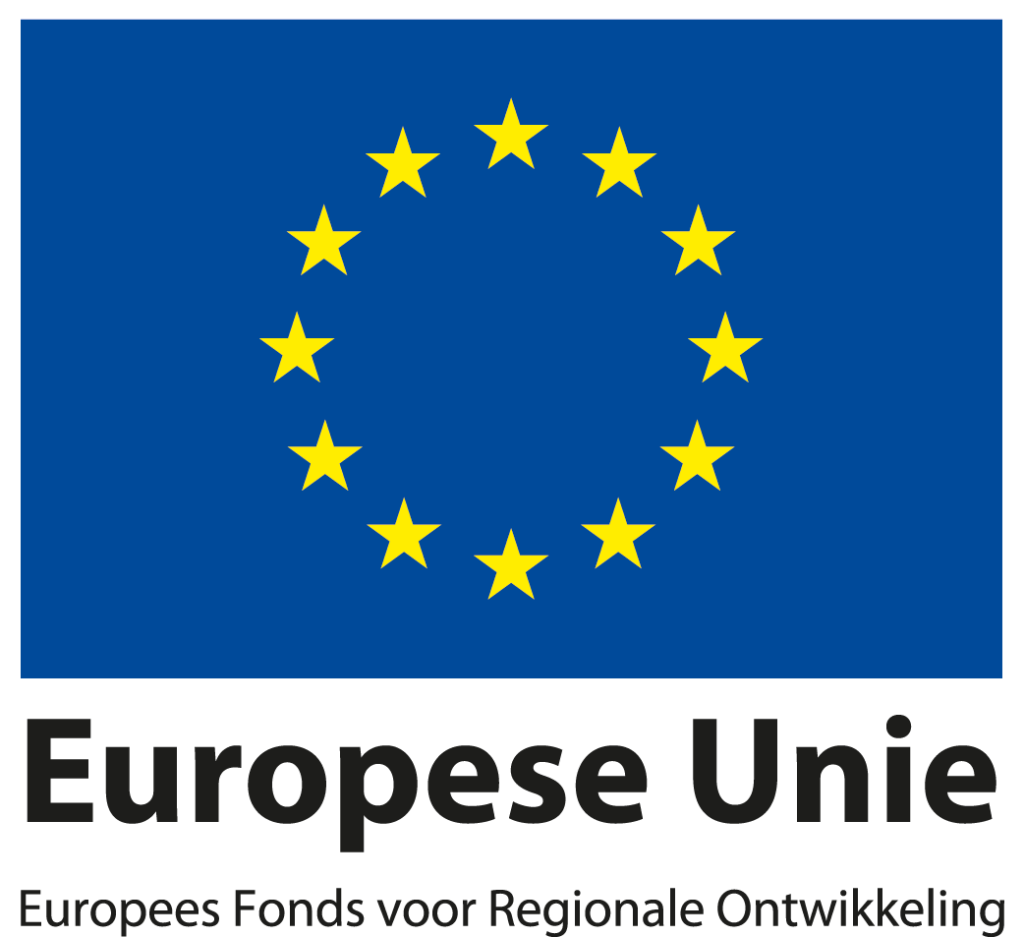 Logo Europese Unie Europees Fonds voor Regionale Ontwikkeling