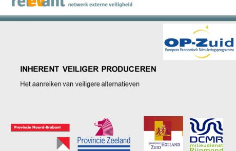 Inherent veiliger produceren