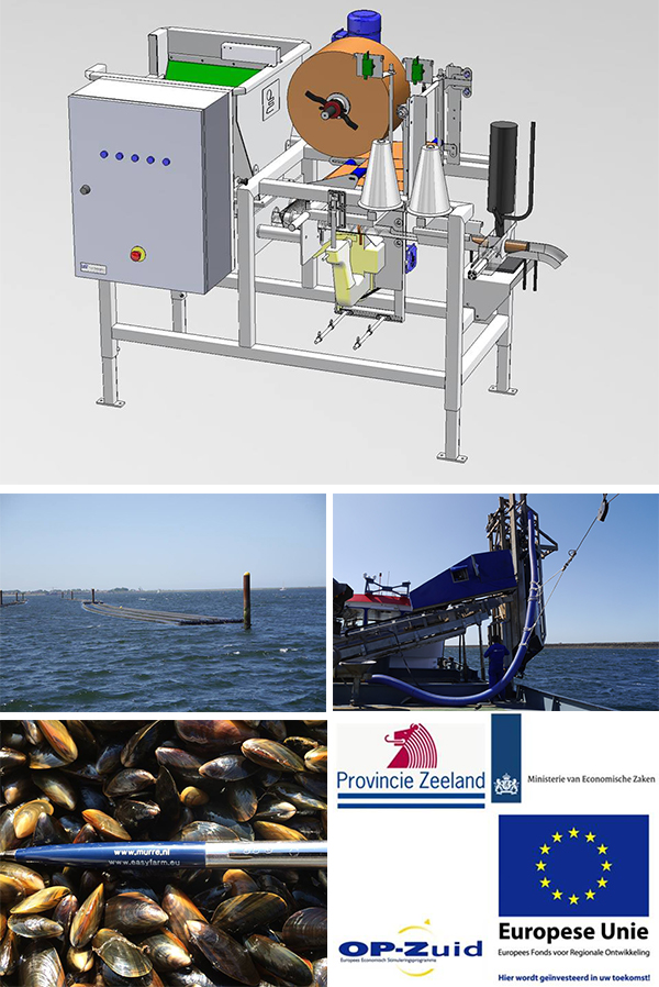 Multifunctionele MZI oogstmachine geschikt voor de Noordzee