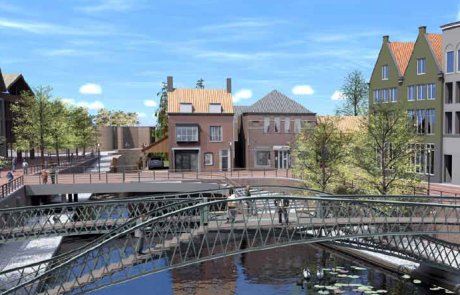 Reconstructie oude haven Hulst