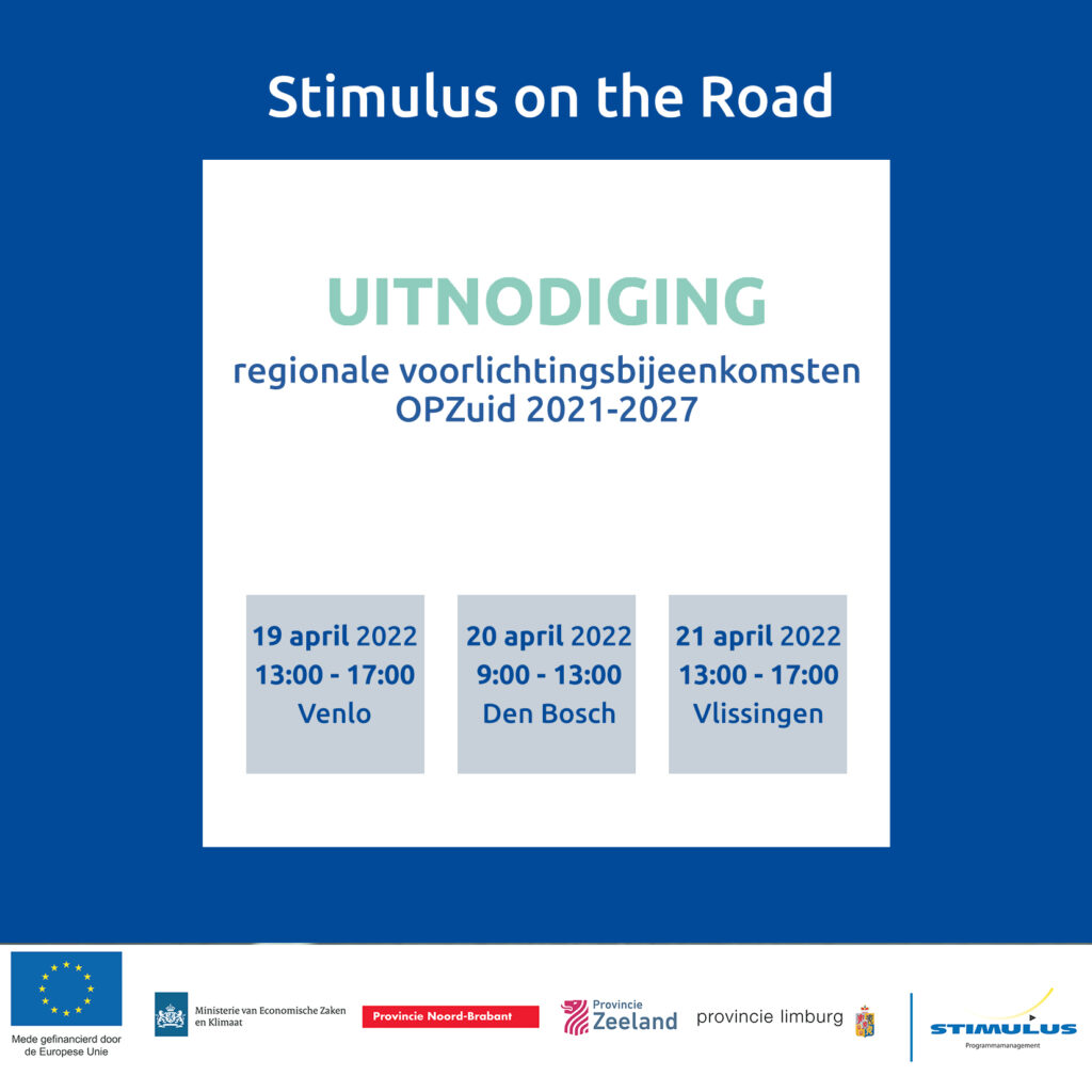 Uitnodiging voor Stimulus on the Road