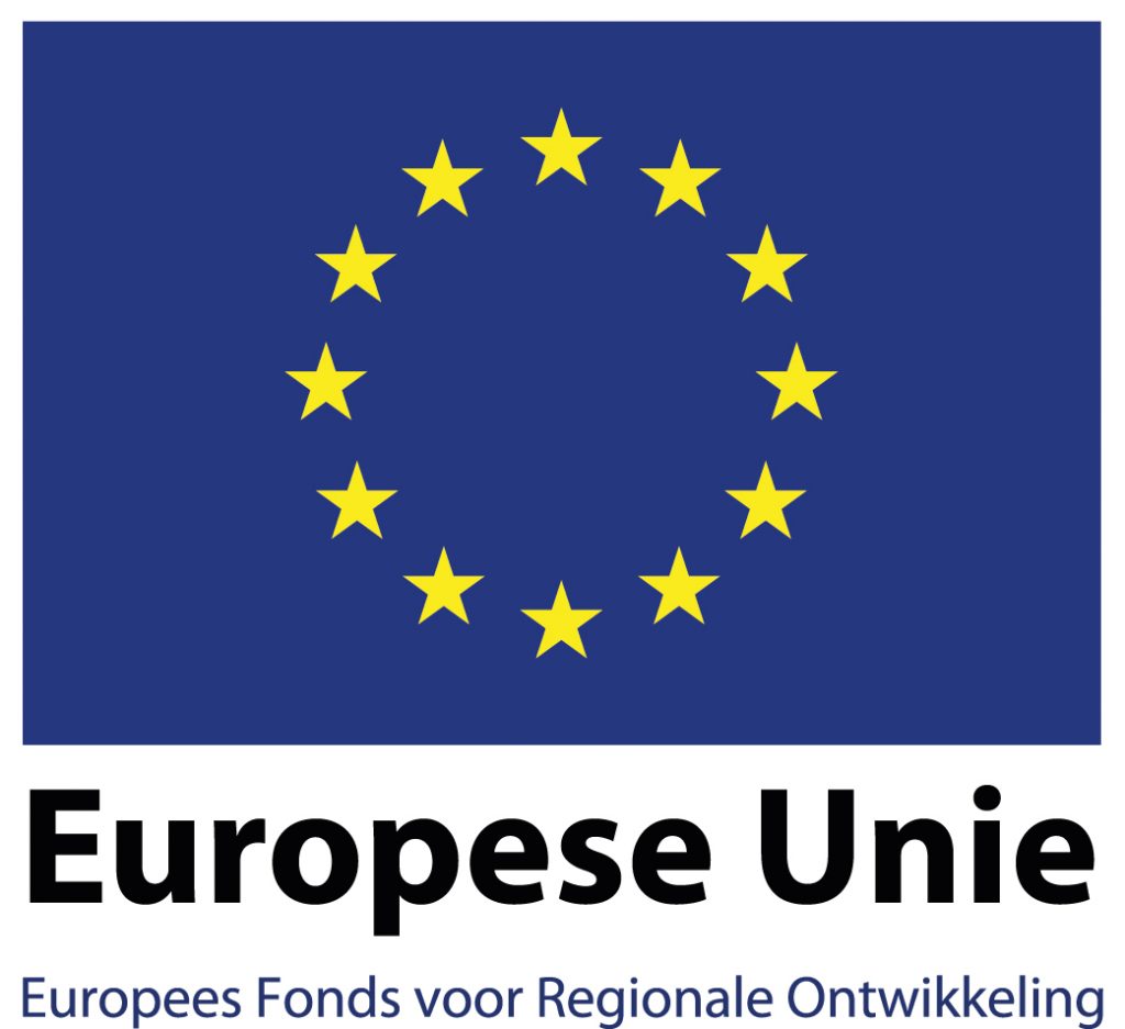 Logo Europese Unie Europees Fonds voor Regionale Ontwikkeling