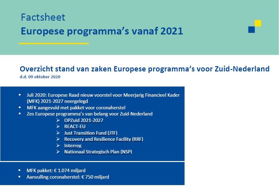 Afbeelding van factsheet stavaza Europese programma's vanaf 2021