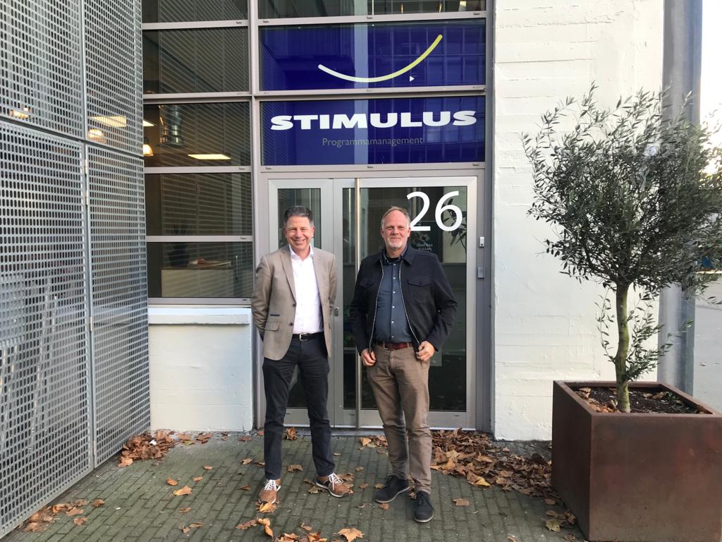 Afbeelding Rene Wijilens en Marc van der Zande van Vitality Living Lab