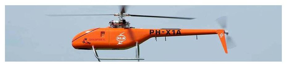 Onbemande helikopter voor stedelijke gebieden