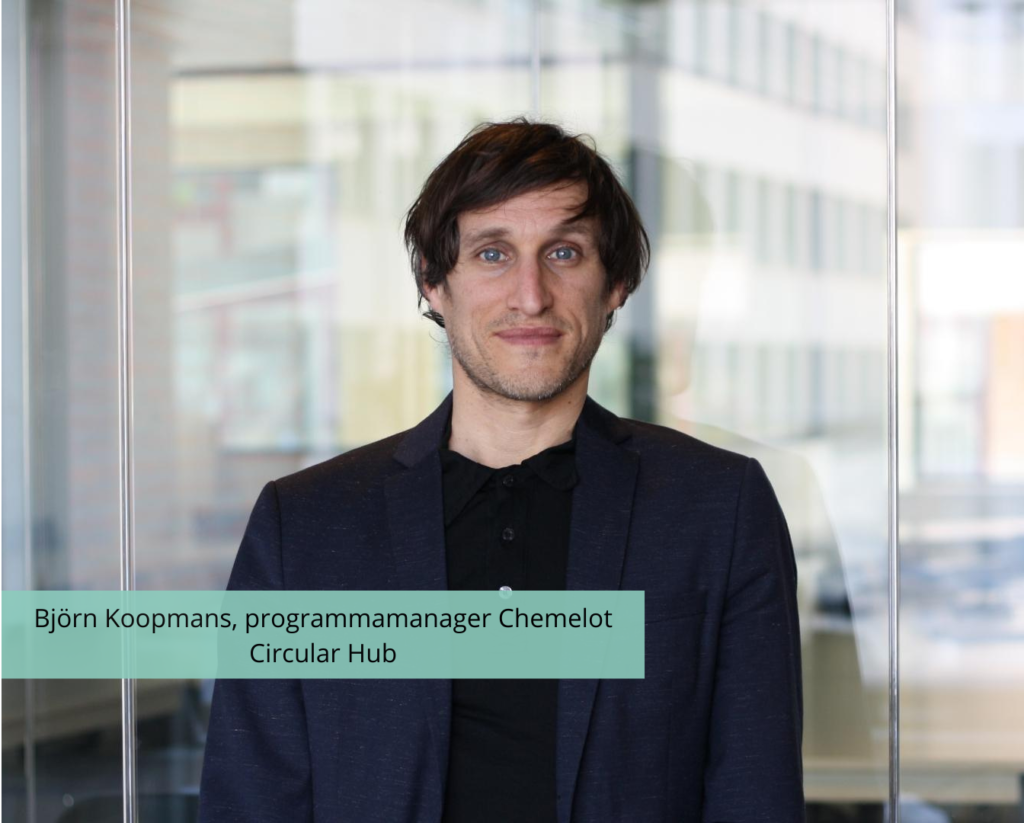 Björn Koopmans, programmamanager Chemelot Circular Hub