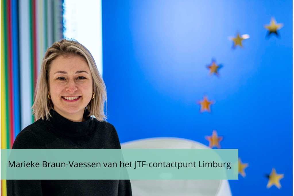Marieke Braun-Vaessen van het JTF-contactpunt Limburg